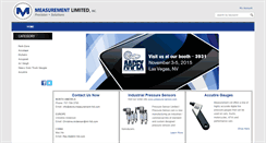 Desktop Screenshot of measurement-limited.com